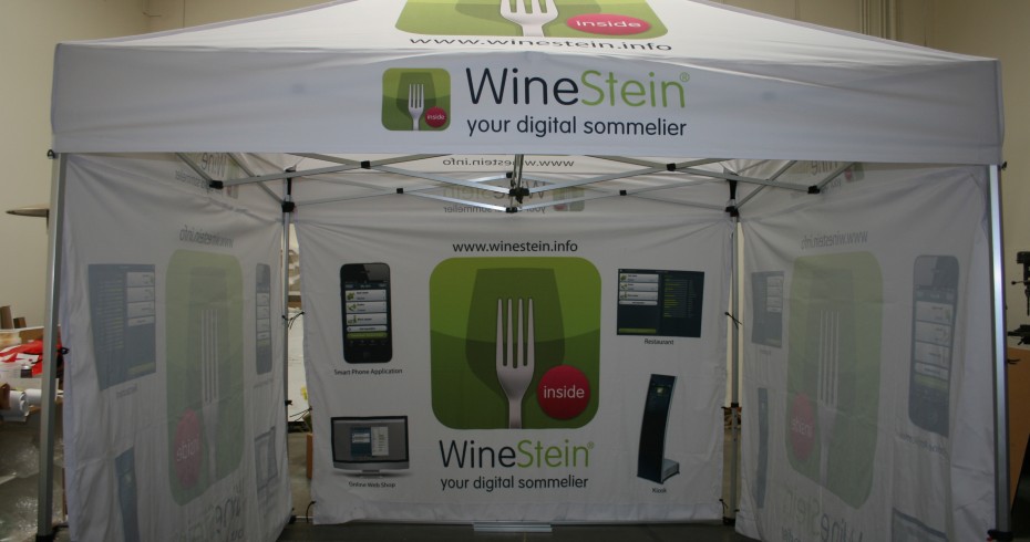 Winestein Canopy Booth